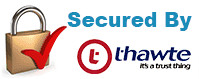 Secured by Thawte